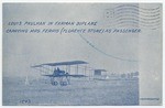 Louis Paulhan in Farman Biplane carrying Mrs. Ferris (Florence Stone) as passenger # 1543