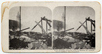 View showing smoking ruins on Mission st., toward Ferry building, San Francisco