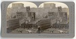 View from the Rear of the Hall of Justice - Fairmont Hotel in the Distance, San Francisco Earthquake and Fire, Disaster of April 18, 1906. 13288.