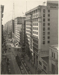 [Exterior full side view Citizens National Bank building, 453 South Spring Street, Los Angeles]