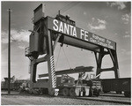 [Gantry crane at Flagstaff Ariz. for Glen Canyon Dam] (3 views)