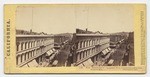 San Francisco, Montgomery Street, instantaneous, looking north, Russian Hill, Telegraph Hill