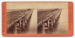 Western Pacific Railroad Pier, San Francisco Bay-looking from the Ferry landing towards Oakland. # 1472.