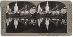 Reflections at night in the South Gardens, Liberal Arts Palace at right, Panama-Pacific Int. Exp., San Francisco, Calif., 17815