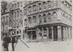 [Earthquake damage to buildings. Corner of Market and 1st]