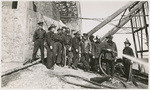 [San Francisco-Oakland Bay Bridge, firemen]