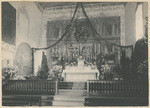 [Santa Barbara Mission altar]