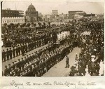 [Ceremony in Civic Center Plaza]