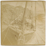 [Sailing vessel beached at Goleta]