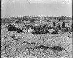 [Picnic on beach] (2 views)