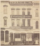 Bruce's Printing House, 618 Sacramento St., above Mongomery, S. F. (2 views)