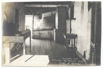 [Rancho Guajome kitchen to dining room passageway]