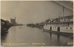 Looking up the channel, Stockton, Cal.