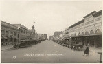 Street scene, Tulare, Cal.