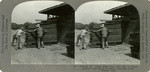 Peaches 15. Trays filled with 1500 lbs. of sliced peaches being placed in sulphur bleaching ovens, Visalia, Calif., 31