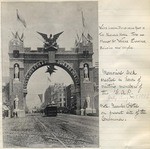 [GAR memorial arch.]