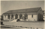 [Exterior front general view L.A. Public Library, Pico Heights Branch]