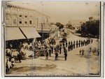 The first civic parade in Los Angeles Cal. July 4th, 1871 - Los Angeles Fire Department