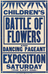 Children's Battle of Flowers and Dancing Pageant, Exposition, Saturday, the last one