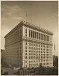 [Exterior full corner view Hall of Justice, 210 West Temple Street, Los Angeles]