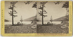 View from foot of Donner Lake, Nevada Co., # 857