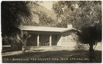 Bungalow, The Desert Inn, Palm Springs, Cal. 75.