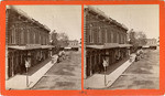 Santa Rosa, Exchange St from 3rd to 4th from Gallery window, Apr. 1881, 152