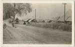 View of main entrance to camp of U.S. Army, on patrol duty near Calexico, Cal.