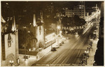 Hollywood Boulevard at night, Hollywood, Cal. # 50