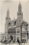 Geary street Jewish Temple (Congregation Beth Israel) Geary near Fillmore) where Schmitz was tried, 1908