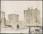 Ruins on Sansome St. near Cal St