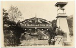 Toll gate at "Hacienda", New Almaden, California