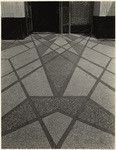 [Exterior front entrance walkway detail Wilshire Professional Building, 3825 Wilshire Boulevard, Los Angeles]