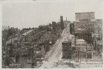 [View west on California St. toward Nob Hill. From Kohl Building]