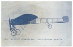 Bleriot monoplane, Louis Paulhan Aviator # 1540