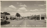 North on Main St. at Cleveland, Porterville, California.