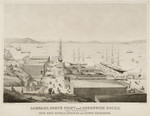 Lombard, North Point and Greenwich Docks, San Francisco. Ships Great Republic, Hurricane and Zenobia Discharging