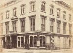 M. Meussdorffer, fashionable hatter, view of M. Meussdorffer's celebrated hat store (2 views)