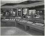 [Interior general view jewelry display counters Zales Jewelry Store, Lakewood, Calif.]