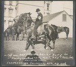 Off on Red Cross & relief duty - headquarters Am. Nat. Red Cross Soc., Hamilton School, San Francisco, California, Apr. A.D. 1906