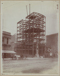 [Construction of the Mechanics Savings Bank building]