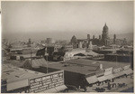 Panorama of five views of the Van Ness Avenue Shopping District - Six months after fire - Every building a new one [b]