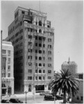 [Exterior full front view Campbell Apartment House, Long Beach]