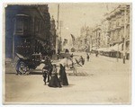 Looking down Washington Street, Oakland, California, morning of July 4, 1905