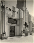 [Exterior full views Moderncraft Laundry Company, 900 North La Brea, Hollywood] (3 views)