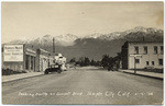 Looking north on Sunset Blvd. Temple City Calif. 3-16-'30