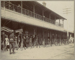 Los Angeles depot - waiting for the boys