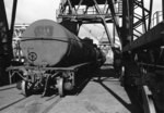 [Railroad cars on Terminal Island]