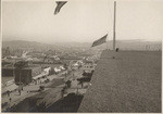 Panorama of five views of the Van Ness Avenue Shopping District - Six months after fire - Every building a new one [c]