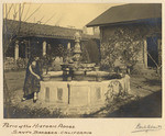 Patio of the Historic Adobe, Santa Barbara, California